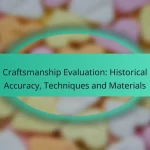 Craftsmanship Evaluation: Historical Accuracy, Techniques and Materials