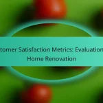 Customer Satisfaction Metrics: Evaluation for Home Renovation