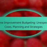 Home Improvement Budgeting: Unexpected Costs, Planning and Strategies