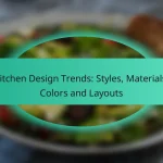 Kitchen Design Trends: Styles, Materials, Colors and Layouts